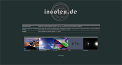 Desktop Screenshot of incotex.de