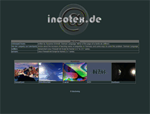 Tablet Screenshot of incotex.de